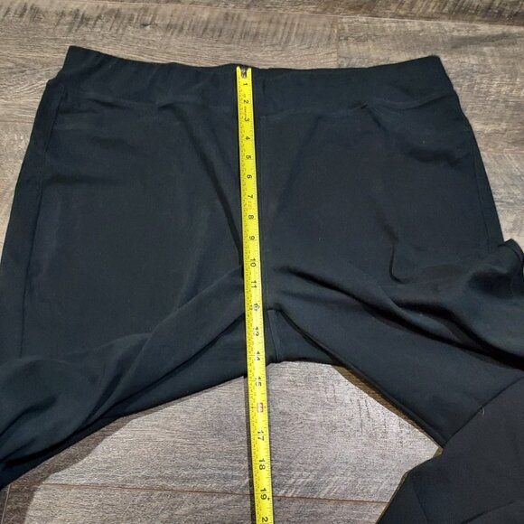 Pant Suite Drapers & Damons Black Button Shacket Size 1X Multi Colored Buttons - Picture 13 of 16